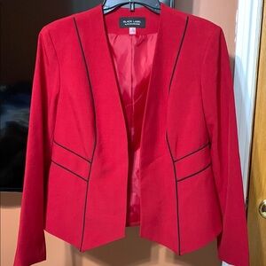 Black Label Women's Red Jacket